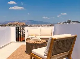 Acropolis & Sea View Villa with Whirlpool & BBQ