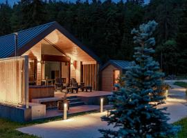 Uphill Spa Chalets, chalet de monta&ntilde;a en Bran