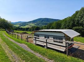 Farma na Lazoch, campingplads i Slatinsk&eacute; Lazy