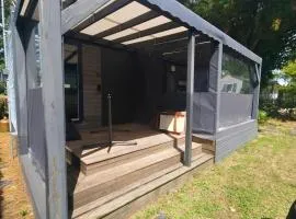 Mobilhome 2 sdb, barbecue, proche mer, piscine
