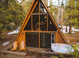 Idyllcove Spa, Fenced-Yard, AC, Fireplace, Dog OK, hotel v mestu Idyllwild