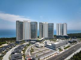 Shillamonogram Gangneung Hotel, billig hotell i Gangneung