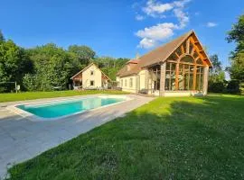 Villa de luxe, piscine chauffée & nature