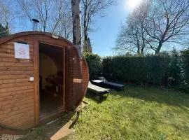 VELUWE RETREATS PUTTEN - Chalets with Huge Gardens and Private Saunas on Park with Swimming Pool, Cafeteria and More Facilities