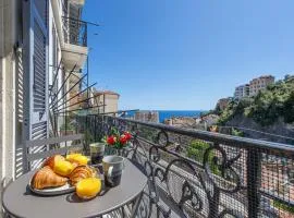SERRES - 1 ER ETAGE - Agréable appartement - Frontière Monaco - Vue Mer