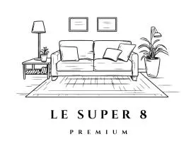 Le Super 8 - Free Parking, Fast WiFi, Calm - Top Angers, Families & Groupes