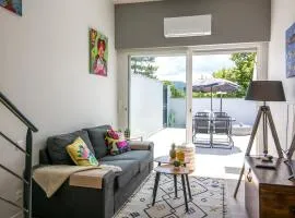 LA SUITE terrasse, wifi,parking,clim