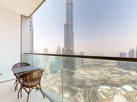 Best Burj Khalifa View in Town - Luxury 2 BR next to Dubai Mall - Like Homes