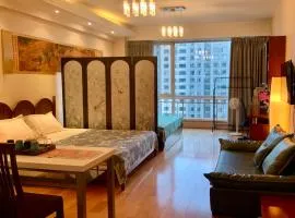 Beijing city center- Four-person room with double Queen beds