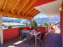 Rose Rossa Roselina Terrassen Ferienwohnung OG