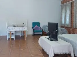Habitación,Piscina y Jardín