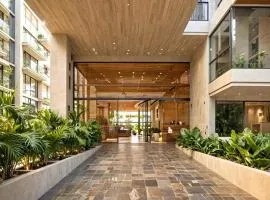 Luxury vacation apartment, sea salt flats