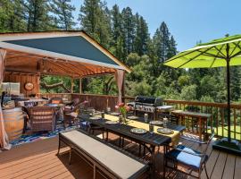 Camp Meeker에 위치한 호텔 Skyview Grove Cabin
