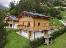 Chalet in La Tzoumaz near Ski Slopes