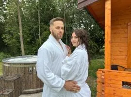 Ranczo Rogowo jacuzzi sauna staw rybny