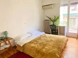 Sunny room in the heart of the city