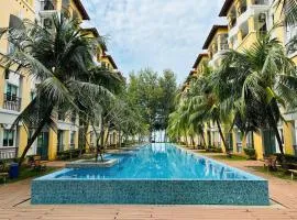Desaru Beach Luxury Suites Pool View 3Pax E1