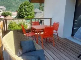Appartement 3 personnes avec mezzanine 100 metres de la plage de Bredannaz