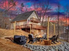 Lakefront 3BR with Dock, Fire Pit, Lawn Games, and Game Room