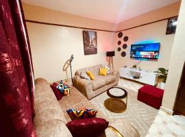 Modern & Cozy 1 Bedroom BnB in Nyeri, hotel que aceita pets em Nyeri