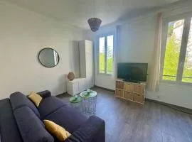 Studio rénové, calme et confort