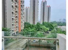 Cozy Serene 1BHK in Lodha Belmondo Golf Resort, Pune