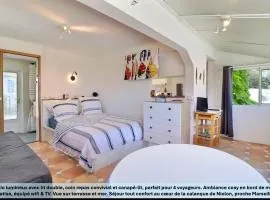 "LaCigaleDeNiolon", Vue Mer à 180 & Terrasse, Plage à 50m, Wi-Fi & Netflix