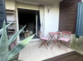 Studio pratique - Jardin privé
