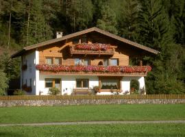 Landhaus Schmitte, dom na vidieku v destinácii Biberwier