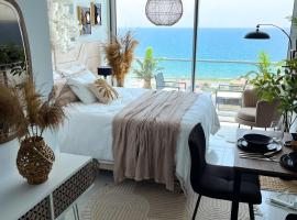 Boho Studio mit Meerblick, Hotel in Boğaz