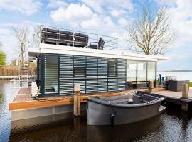 Unique Houseboat on and around the Sneekermeer, Hotel in Offingawier