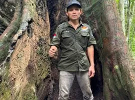 Jungle house and treking