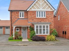 3 Bed Detached House - Sky Tv - Garden - Pets, hotel v destinaci Runcorn