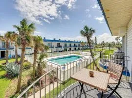 Oceanfront Ormond Beach Condo Patio, Pool Access!
