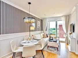 Art Deco Residence Elbblick Parken Küche