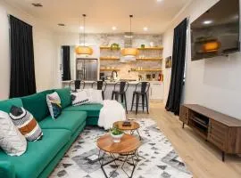 Shimmering New NOLA Home TVs in Bedrooms & Parking