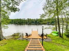 Hot Tub and Game Room! Lakefront Gem in Pocono Mtns