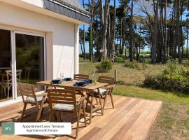 La Villa du Bois d'Amour, hotel u gradu Kiberon