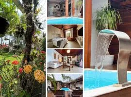 Casa de Praia a 150m da praia com Conforto Total Ar-Condicionado, Enxoval, Wi fi e Piscina Privativa