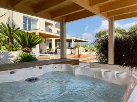 VillaSerenita Piscine chauffée, Jacuzzi, Ping-Pong, Pétanque
