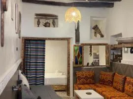 Essaouira wood studio medina