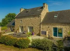 Peaceful Holiday Home in Plouguin with Indoor Pool