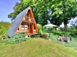 Holiday home in Osieki near a lake