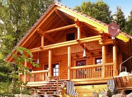 Blockhaus mit Sauna und Kamin in Schierke