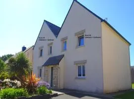 Modern semi-detached house with terrace, Saint-Quay-Portrieux
