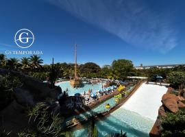 Spazzio diRoma com acesso ao Acqua Park, hotel i Caldas Novas