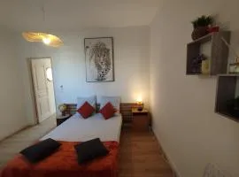 Appart 2 lits tv Wifi Parking Jardin
