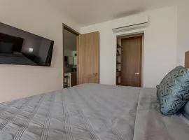 Vista a Laguna cristalina + 2 alc + parking