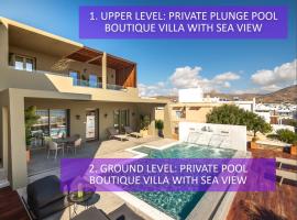 Coocono Tinos Private Boutique Villas, spa hotel in Tinos