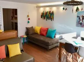 Studio cabine 4 personnes 3* exposé Sud, balcon et parking à Valloire - FR-1-263-575